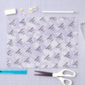 Soft Purple Marble Drip 薄葉紙 (クラフト)