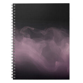 Soft Purple Smoke Abstract Art Notebook ノートブック