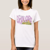 Soft Purple Whimsical Garden Explore Tシャツ (正面)