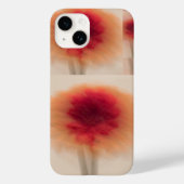 Soft Red Floral Collage iPhone Case Case-Mate iPhoneケース (裏面)