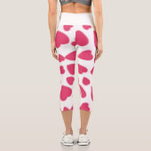 Soft Red Heart カプリレギンス (裏面)