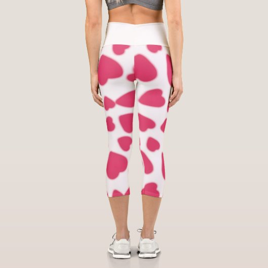 Soft Red Heart カプリレギンス (裏面)