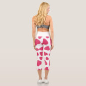 Soft Red Heart カプリレギンス (裏面)