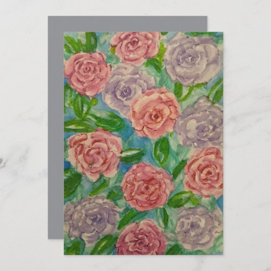 Soft Roses シーズンカード (正面/裏面)