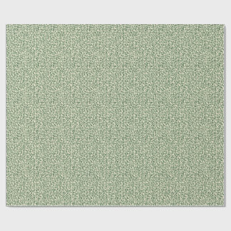 Soft Sage Green Botanical Leaf Foliage Pattern ラッピングペーパー