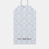 Soft Sakura Neutral - Powder Blue ギフトタグ (裏面)