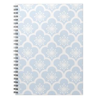 Soft Sakura Neutral - Powder Blue ノートブック