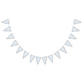 Soft Sakura Neutral - Powder Blue バンティングフラッグ (全)