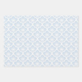 Soft Sakura Neutral - Powder Blue ラッピングペーパーシート (正面)
