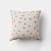 Soft Scandi Dotty Chic Design クッション (裏面)