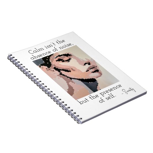 Soft Serenity in Pixel Harmony ノートブック (右側)