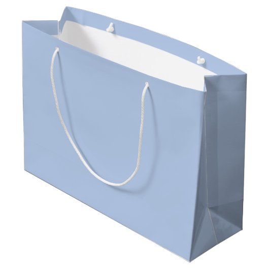 Soft Sky Blue Large Gift Bag ラージペーパーバッグ (裏面アングル)