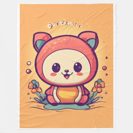 Soft Snuggles フリースブランケット (正面)