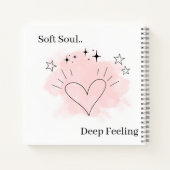 Soft Soul Personalized Notebook ノートブック (裏面)