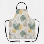 Soft Spring Botanical All-Over Print Apron エプロン (正面)