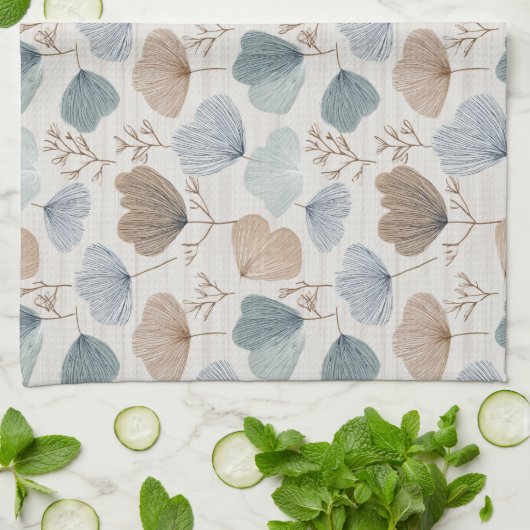 Soft Spring Botanical Kitchen Towels キッチンタオル (折り畳み)