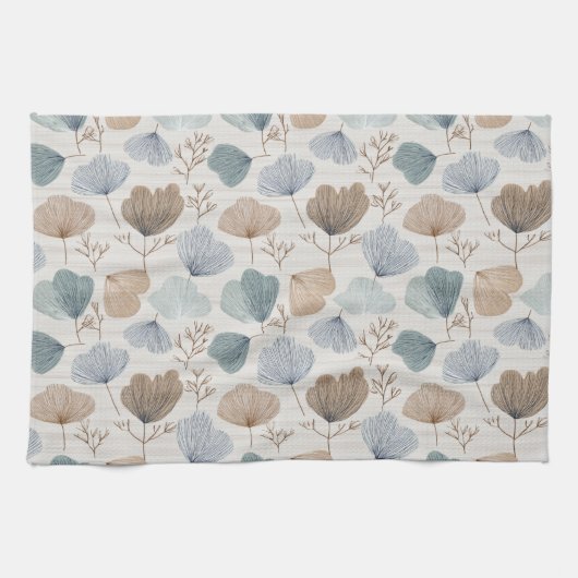 Soft Spring Botanical Kitchen Towels キッチンタオル (横)