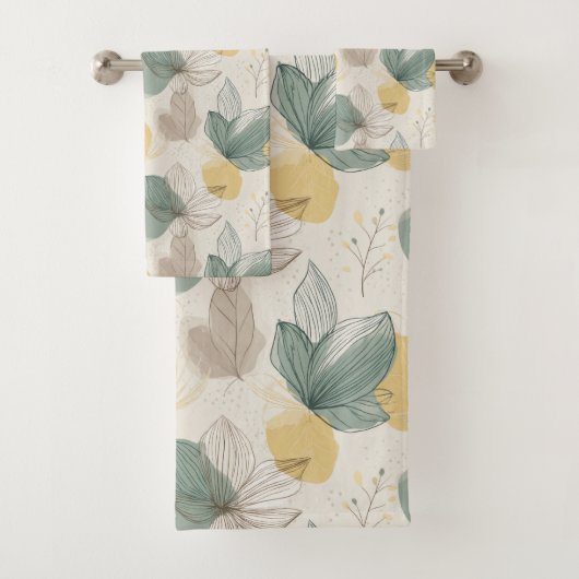 Soft Spring Botanical Towel バスタオルセット (インサイチュ)