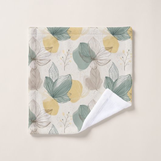 Soft Spring Botanical Towel バスタオルセット (ウォッシュタオル)