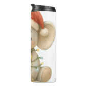 Soft Stitches Elephant Christmas Thermal Tumbler タンブラー (回転右)