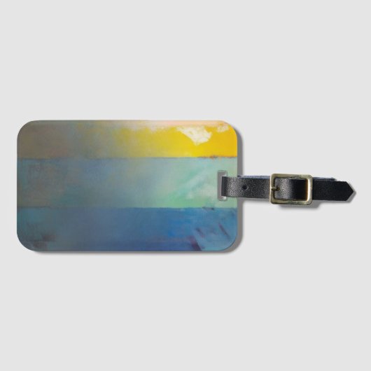 Soft Stripes - Colorful & Stylish ラゲッジタグ (正面横)