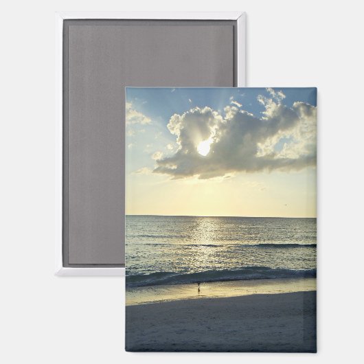 Soft Sunrise on the Coast マグネット (正面/裏面)