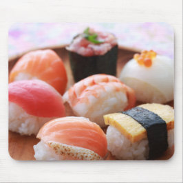 Soft Sushi Delight – Natural Style Mouse Pad マウスパッド