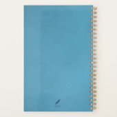 Soft Teal Vegan Leather Make It Happen Planner プランナー手帳 (裏面)