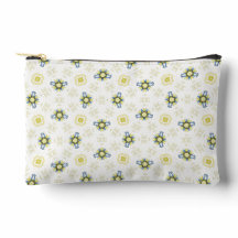 Soft Watercolor Floral Tile Pattern