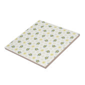 Soft Watercolor Floral Tile Pattern タイル (側面)