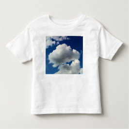 Soft white clouds トドラーTシャツ