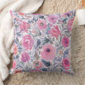 soft wildflower pastel pattern クッション (ブランケット)