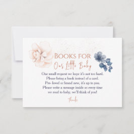 Soft Wildflowers Modern Books For Baby 出欠カード