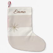 Soft Winter Bands Christmas Stocking スモールクリスマスストッキング (正面)