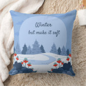 Soft Winter Collection — Calm, Cozy & Timeless クッション (ブランケット)