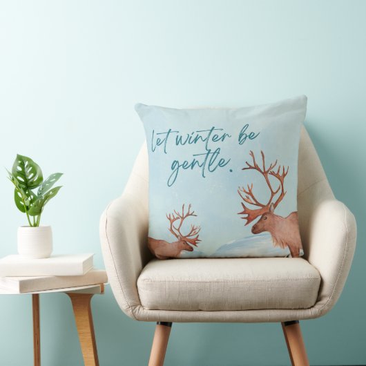 Soft Winter Collection — Calm, Cozy & Timeless クッション (椅子)