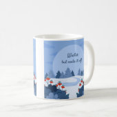 Soft Winter Collection — Calm, Cozy & Timeless コーヒーマグカップ (正面右)