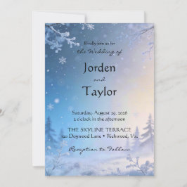 Soft Winter Daydream  招待状