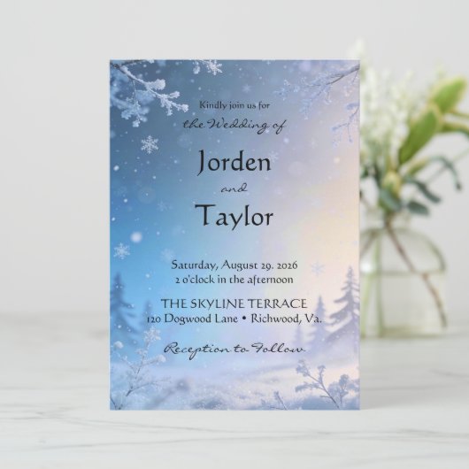 Soft Winter Daydream  招待状 (スタンド正面)