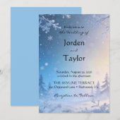 Soft Winter Daydream  招待状 (正面/裏面)