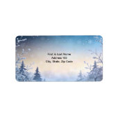 Soft Winter Daydream Address ラベル (正面)