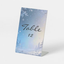 Soft Winter Daydream Tabletop Sign 台座サイン