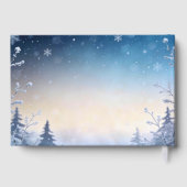 Soft WInter Daydream Wedding  ゲストブック (裏面)