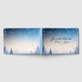 Soft WInter Daydream Wedding  ゲストブック (全面)