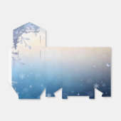 Soft Winter Daydream Wedding Favor Boxes フェイバーボックス (折り畳みなし)