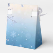 Soft Winter Daydream Wedding Favor Boxes フェイバーボックス (裏面サイド)