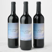 Soft Winter Daydream Wine Label ワインラベル (ボトル)