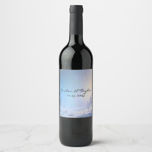 Soft Winter Daydream Wine Label ワインラベル (正面)