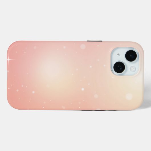 Soft Winter Glow iPhone Case Case-Mate iPhoneケース (裏面 (横))