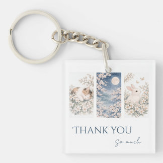 Soft Woodland Animals key ring キーホルダー